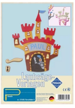 PEBARO Laubsägevorlage, Türschilder II